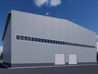 Склад из сэндвич панелей