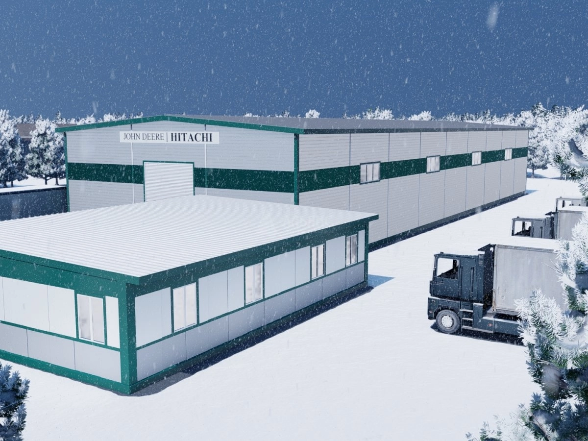 3D визуализация СТО из сэндвич-панелей - фото 7