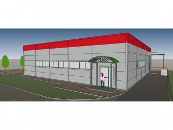 Магазин из сэндвич-панелей