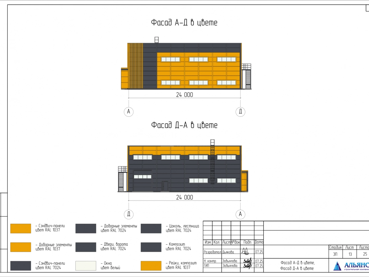 Планировка СТО из сэндвич-панелей -  фото 2