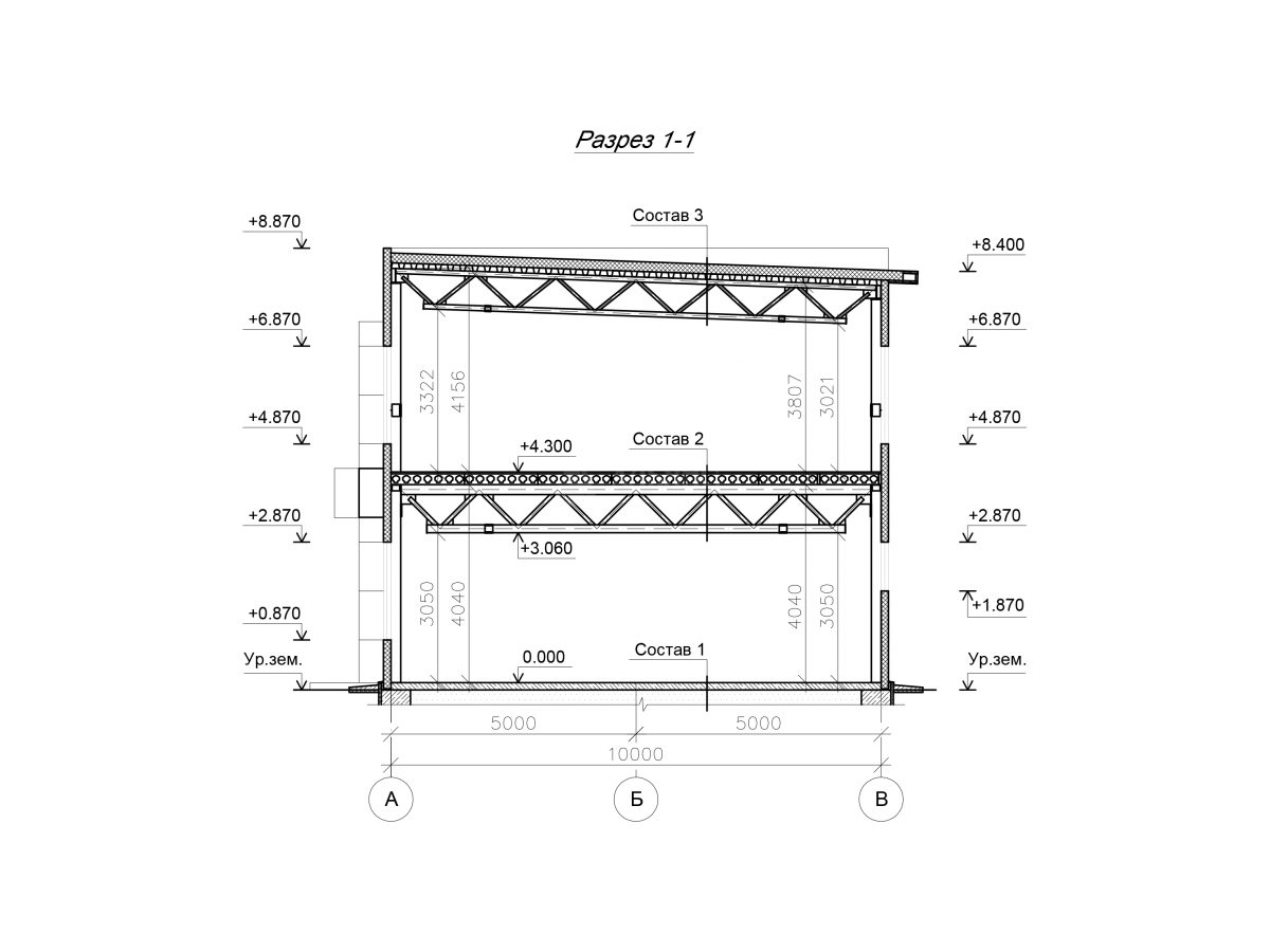 Планировка Офис из сэндвич-панелей -  фото 10